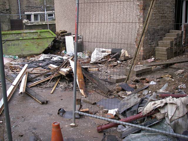 HSE inspectors who visited the site in Church Street found that there were no toilets or washing facilities. They also discovered live wires sticking out of plug sockets, unsafe scaffolding and plaster and rubble scattered all over the site