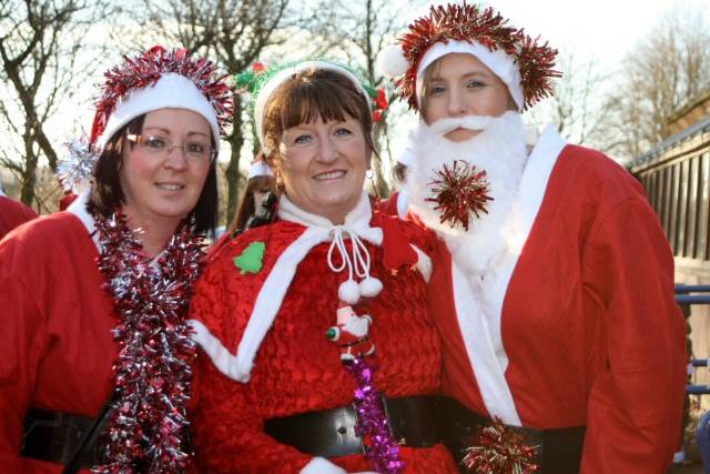 Springhill Hospice Father Christmas Fun Run - Sunday 12 December 2010