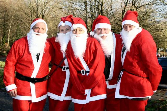 Springhill Hospice Father Christmas Fun Run - Sunday 12 December 2010