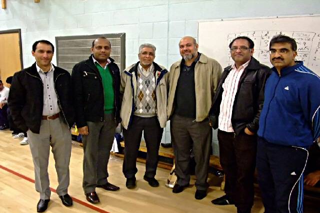 Councillor Sharif with RSCL members