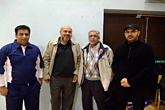 Councillor Sharif with Tahir Mahmood, Abdul Quyyom and M Siddique (RSCL members)