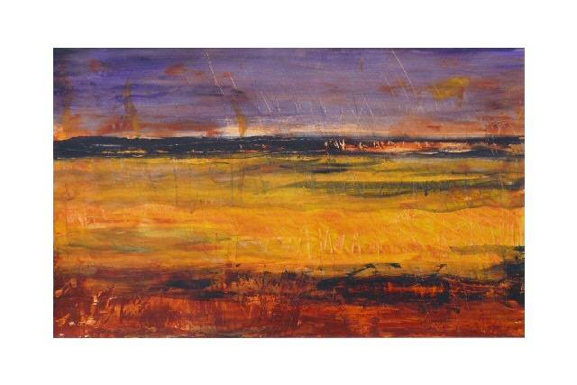 Abstract Landscape by Gay Wilsher