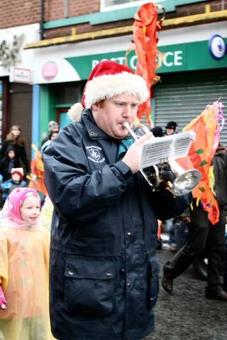 Littleborough Public Brass Band
- Rochdale reindeer parade - 2010
