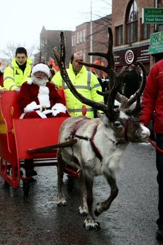 Rochdale reindeer parade - 2010
