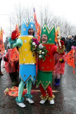 Rochdale reindeer parade - 2010
