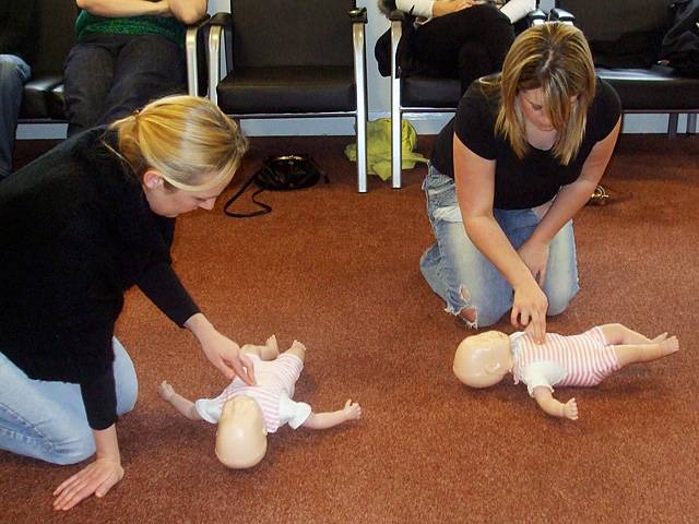 Parents turn their knowledge into practice on dolls