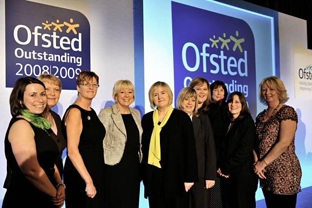 Rochdale borough head teachers at the Outstanding Provider Event in Manchester