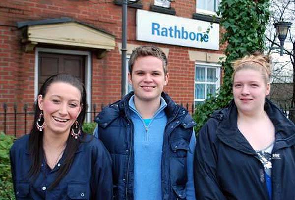 Chelsea Howarth, Liam Buckley and Josey-Leigh Gallagher