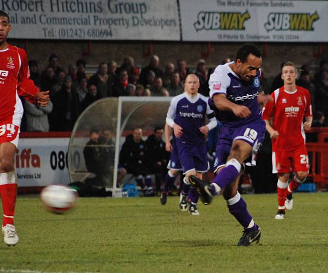 O'Grady goes in search of his hat-trick.