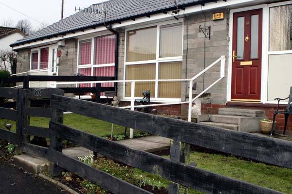 The bungalows currently have a large window in the living room which some tenants want to keep