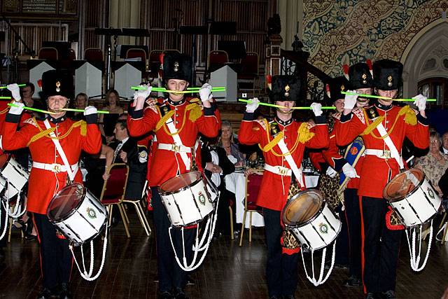 Lancashire Fusiliers Band - The Mayor's Charity Ball 2009