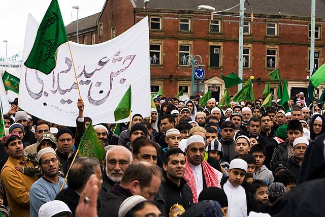 Muslim march/rally