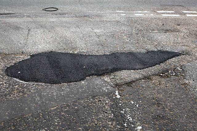 Substandard 'repair' of a pothole