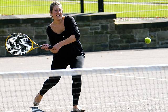 Tennis in Springfield Park