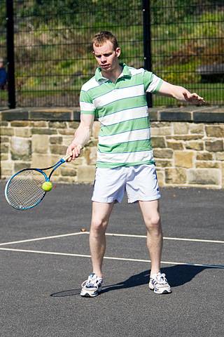 Tennis in Springfield Park