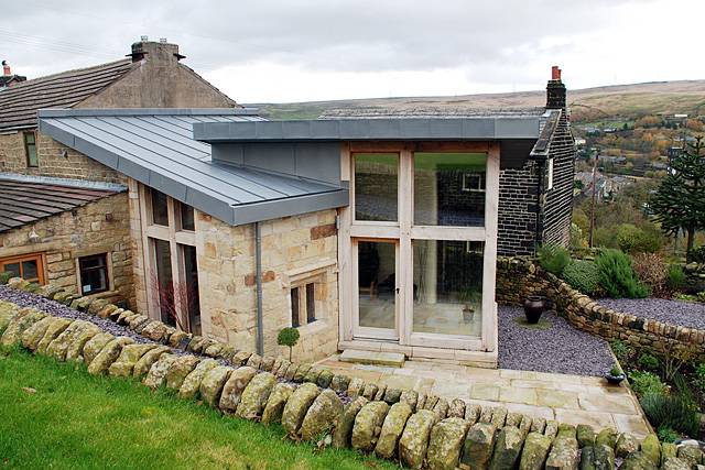 The winning extension at 2 Whitfield Farm, Littleborough 