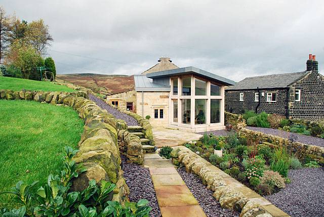 The winning extension at 2 Whitfield Farm, Littleborough 