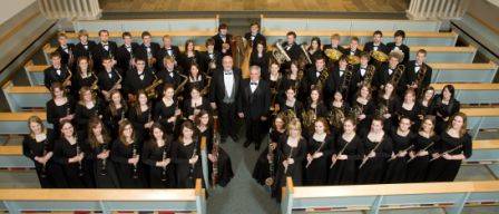 The 59 member Wartburg College Wind Band will be giving a concert at Heywood Civic Hall