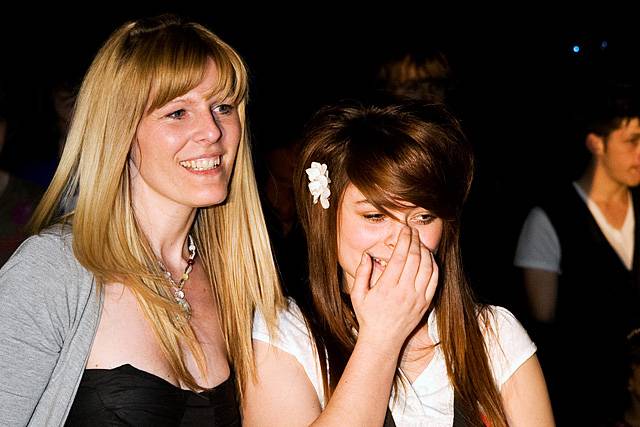 Rochdale's Got Talent winner Ellysse Mason with her mum Emma Travis 