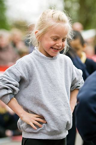 May Day celebration in Middleton - Maypole Dancing