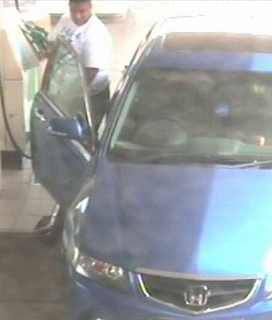 Man using fake plates to steal petrol