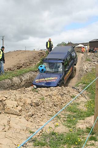 Mud Machines raising money for the British Heart Foundation