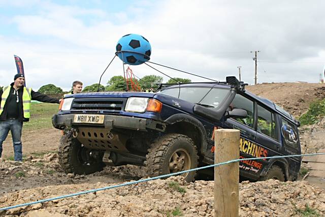 Mud Machines raising money for the British Heart Foundation