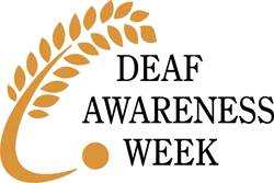 Deaf Awareness Week logo