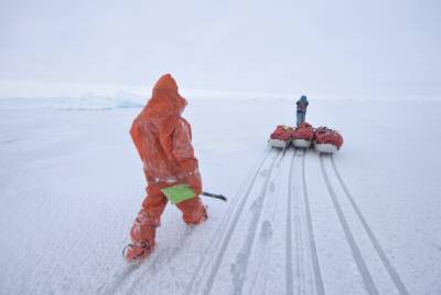 Martin Hartley on his expedition to the North Pole