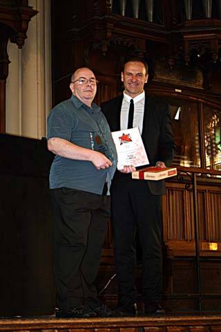 Older volunteer of the year – Kevin Davies of the Carers Resource Centre