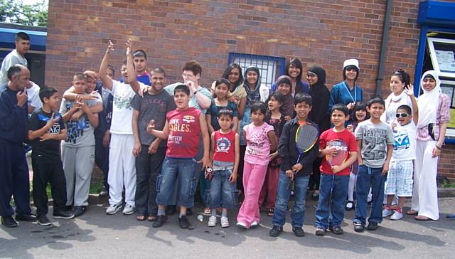 Children at Wardleworth Community Centre enjoyed the Activity Blast