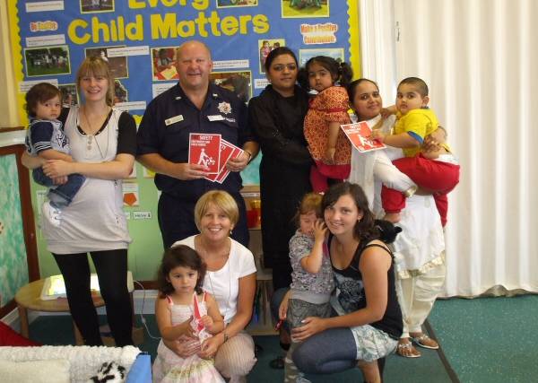 Community Fire Safety team visit the young and old