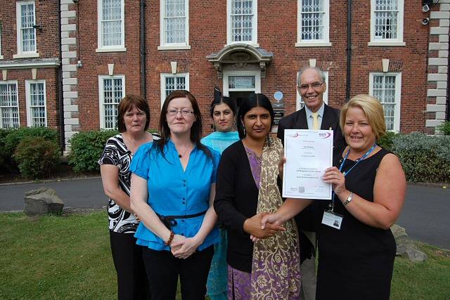 Paula Vickers, Sabira Siddique, John Reed, Sophia Orson, Zahida Iqbal and Julie Dawson 

