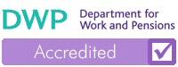 Recruitment specialists accredited by the Department for Work and Pensions 