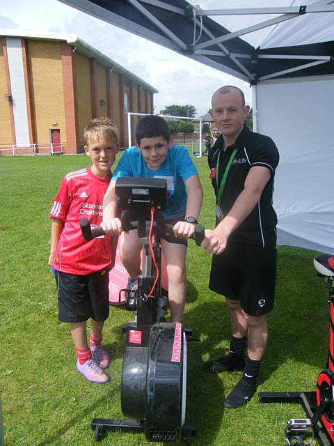 The Big Games at Springhill Sports Centre on Saturday saw Rochdale borough take part in the national London 2012 Open Weekend