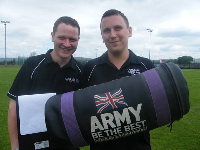 The Big Games at Springhill Sports Centre on Saturday saw Rochdale borough take part in the national London 2012 Open Weekend