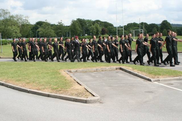 Hopwood Hall College’s Uniformed Services Passing Out Parade 2010
