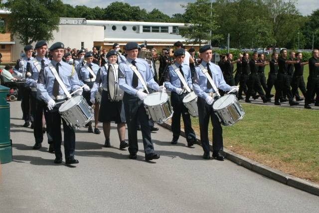 Hopwood Hall College’s Uniformed Services Passing Out Parade 2010
