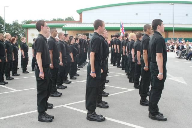 Hopwood Hall College’s Uniformed Services Passing Out Parade 2010
