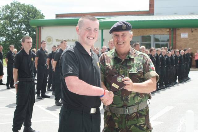 Hopwood Hall College’s Uniformed Services Passing Out Parade 2010
