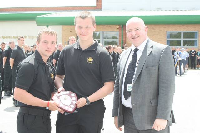 Hopwood Hall College’s Uniformed Services Passing Out Parade 2010
