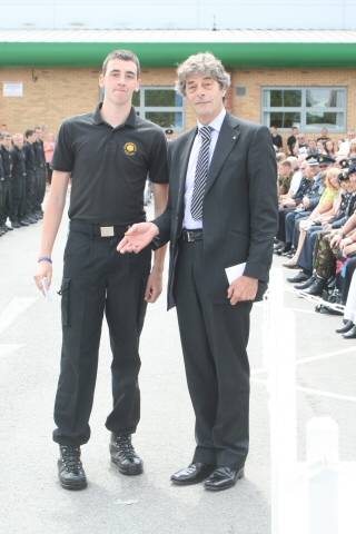 Hopwood Hall College’s Uniformed Services Passing Out Parade 2010
