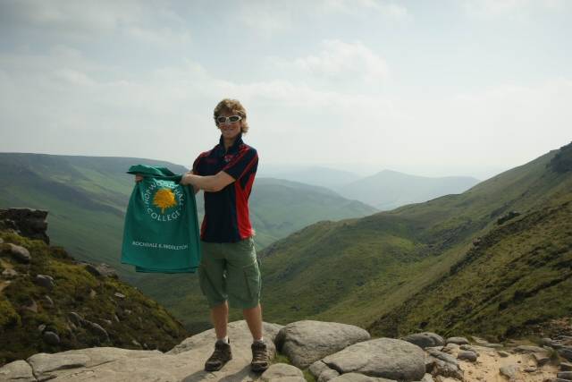 Gavin on a mountain 