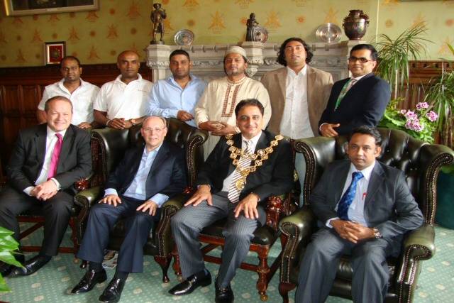 Delegates in the Town Hall