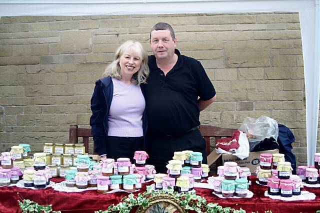 Traditional Jam stall at the Craft Display Day