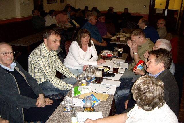 Members of the quiz league at the annual presentation night