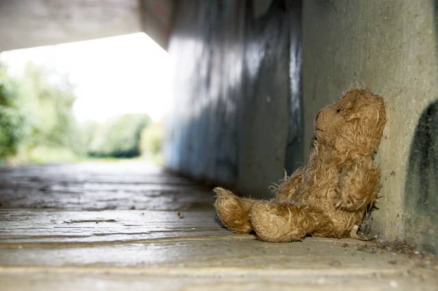 It looks like Ted may have got lost in an alley somewhere... 