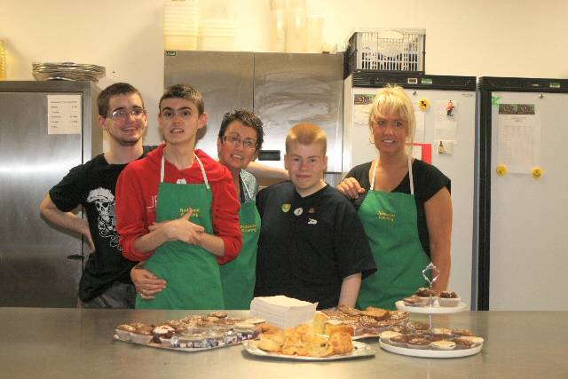 Students baked hundreds of cakes for the fundraising event