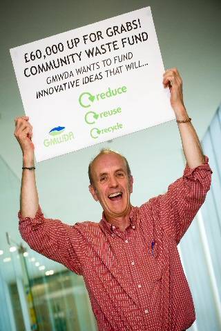 Ian Scott from the Community Recycling Network North West (CRN) helped launch the fund

