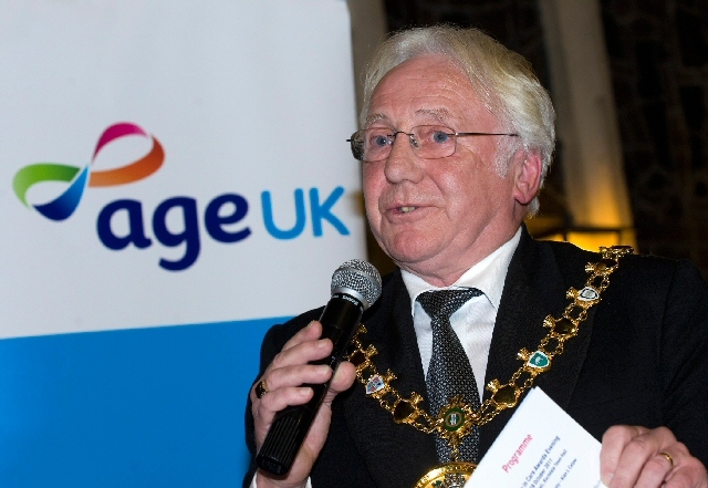 The Mayor of Rochdale, Councillor Alan Godson